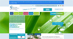 Desktop Screenshot of ensc-rennes.fr
